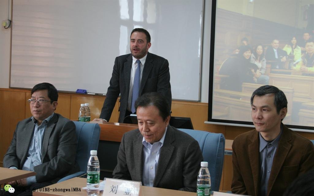 中法MBA项目2015级春季班开学典礼Lagroue教授致辞