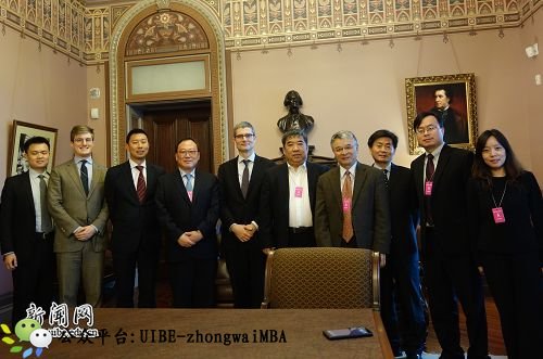 林桂军教授率中国专家团赴美进行智库间交流