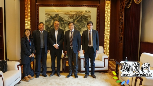 德国洪堡大学来访对外经贸大学