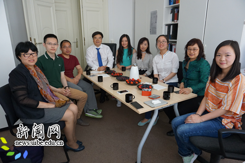 与哈勒大学留学生座谈