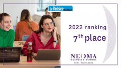 诺欧商学院位于《巴黎人报》2022年排名中第7名！