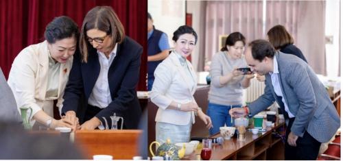 法国诺欧商学院零售管理硕士项目国学茶艺鉴赏讲座顺利举办宋以代茶