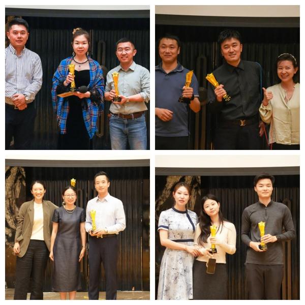 对外经济贸易大学中美西雅图城市大学MBA项目G26班毕业晚宴获奖合影